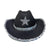 Party Black Bilateral Sequined Cowboy Hat