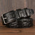 Men’s Luxury Cowhide Leather Belt – Square Buckle