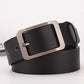 Fashion Men Genuine Leather Adjustable Pin Buckle Belt