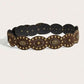 Women's Boho Disc Concho Leather Belt