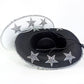 Party Black Bilateral Sequined Cowboy Hat