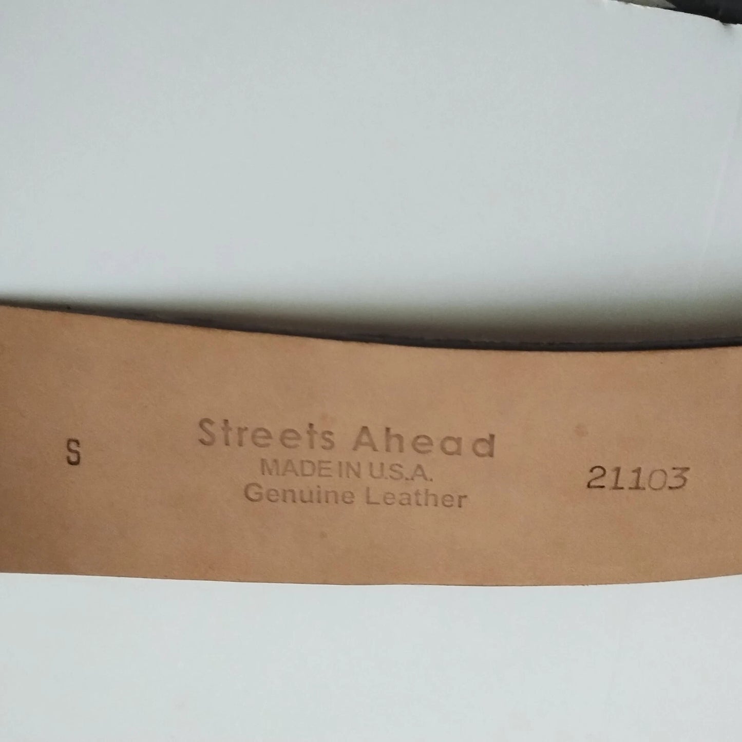 Cheetah Print Hair-On Hide Skinny Belt - Bronze Buckle