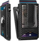 Aluminum Pop-Up RFID Blocking Card Holder Wallet for Men