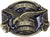 American Flag Eagle Western Belt Buckle for Men - Durable Zinc Alloy