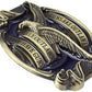 American Flag Eagle Western Belt Buckle for Men - Durable Zinc Alloy