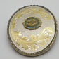 American Legion Western Belt Buckle Gold Tone