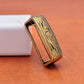 Antique Brass Western Cowboy Floral Belt Buckle 5-Piece Set for 1.5" Belts