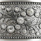 Antique Floral Rope Edge Buckle - Rhinestone Western