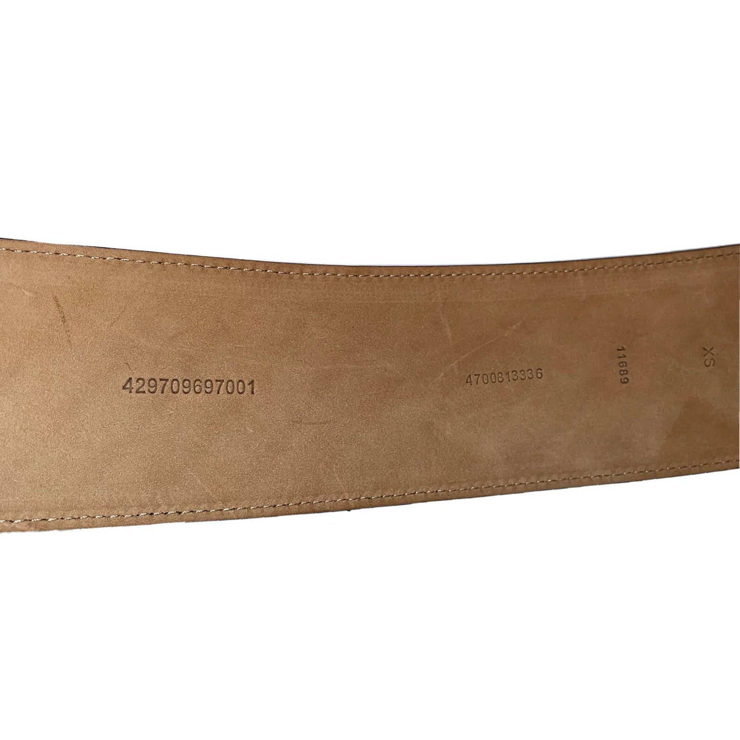 Wide Hair-On Hide Cow Print Statement Belt for Women