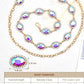 Rhinestone Gold Chain Belt - Elegant Sparkly Waist Chain
