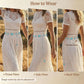 Turquoise Floral Concho Chain Belt - Silver Western Belt