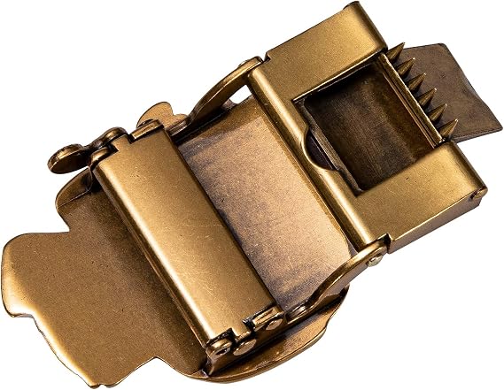 Auto-Lock Ratchet Belt Buckle for Daily & Business Wear