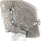 Aztec Floral Filigree Western Belt Buckle - Rectangle