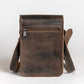 Men's Small Phone Crossbody Messenger Bag - Full Grain