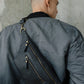 Men's Leather Belt Bag - Waist Fanny Pack