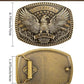 American 1776 Bald Eagle Belt Buckle - Patriotic Western