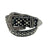 Black Croc-Style Rhinestone Belt | Studded Bling, Prong-Set Stones