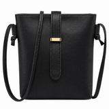 Lightweight Mini Crossbody Shoulder Bag for Women in PU Leather