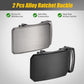 Black & Silver Ratchet Belt Buckle Replacement for Men