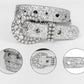 Bling Diamond Cowgirl Belt - Rhinestone Studded Style