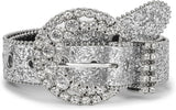 Bling Diamond Cowgirl Belt - Rhinestone Studded Style