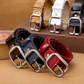 Women's Hollow Flower Genuine Leather Wide Belt