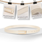Women's Skinny Leather Belt 3-Pack – Alloy Buckle