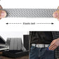 Braided Stretch Golf Belt with No-Hole Design for Men