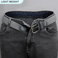 Braided Stretch Golf Belt with No-Hole Design for Men