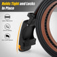 Carbon Fiber Textured Ratchet Belt Buckle