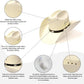 Straw Cattleman Cowboy Hat - Silver Concho Detail