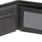 Classic Leather Bifold Wallet with Pull-Out ID Holder