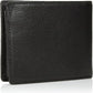 Classic Leather Bifold Wallet with Pull-Out ID Holder