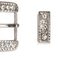 Classic Rhinestone Buckle Set - Buckle, Keeper & Tip