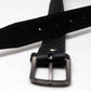 Cowhide Hair-On Leather Belt - Classic Trouser Style
