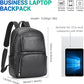 Convertible Leather Commuter Backpack – 15.6