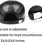 Cowhide Leather Winter Baseball Cap with Ear Protection