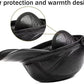 Cowhide Leather Winter Baseball Cap with Ear Protection