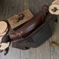 Men's Customized Leather Waist Pouch - Active Lifestyle