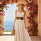 Double Gold Buckle Corset Belt - Braided Waspie Belt