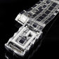 Stainless Steel Letter Buckle Dress Belt - Adjustable