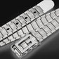 Stainless Steel Letter Buckle Dress Belt - Adjustable