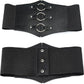 Women's Heart-Ring Metal O-Ring Corset Waistband
