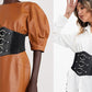 Women's Heart-Ring Metal O-Ring Corset Waistband