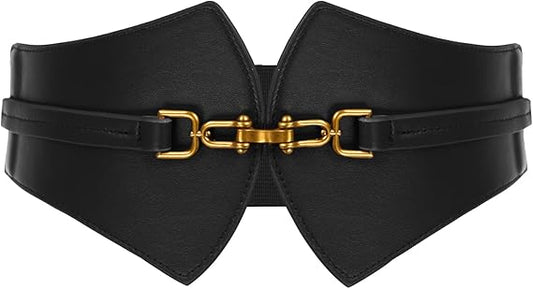 Elastic Vintage Cinch Belt - Retro Stretch Waist Belt