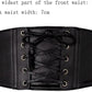 Elastic Wide Band Corset Cincher Belt - Snap Closure