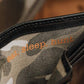 Embossed Deer Trifold Leather Wallet for Men