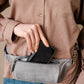 Personalized Leather Hip Bag – Embossed Fanny Pack