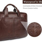 Men's Executive Full-Grain Leather Briefcase – 16"
