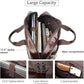 Men's Executive Full-Grain Leather Briefcase – 16"